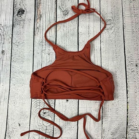 XHILARATION Crochet Swim Top - Picture 3 of 5